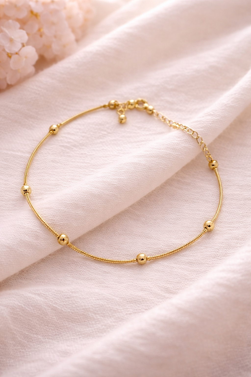 Bracelet élégante doré en acier inoxydable