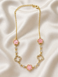 Coiller élégance rose