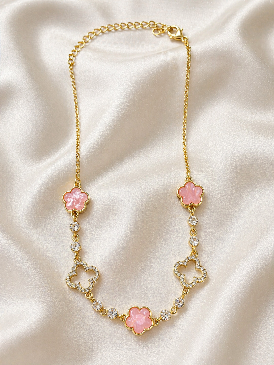 Coiller élégance rose