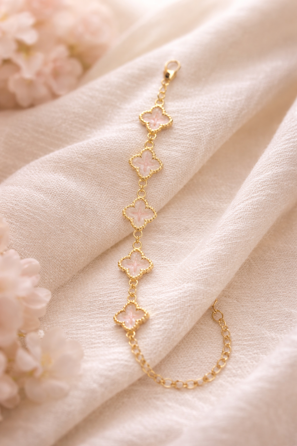 Bracelet Élégance rose